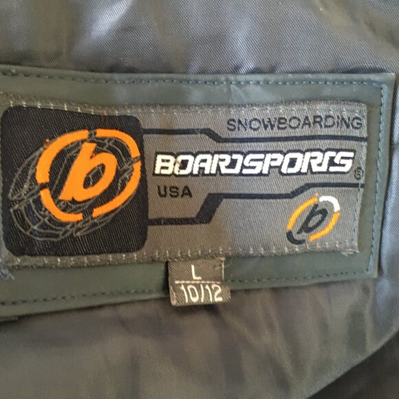Boardsports USA Snowboarding Sz L 10/12 Snow Coat Jacket Vintage Women's Blue - Picture 2 of 16